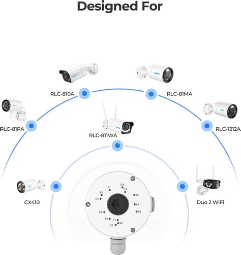 reolink junction box b10|camera gang box.